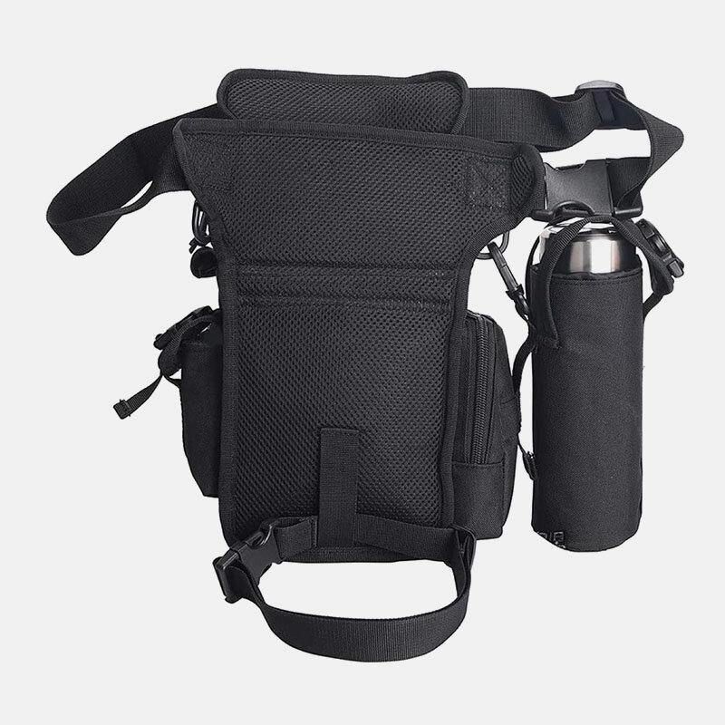 Mężczyźni Nylon Kamuflaż Tactical Riding Fishing Outdoor Sprzęt Narzędziowy Torba Do Przechowywania Torba Na Nogę Torba Biodrowa