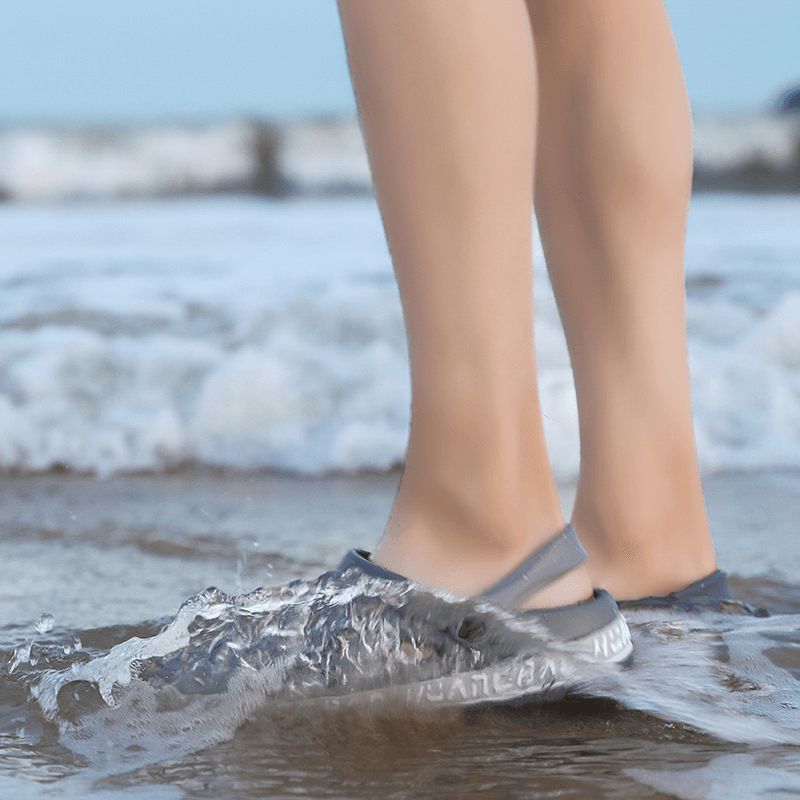 Męskie Antypoślizgowe Wodoodporne Sandały I Kapcie Plażowe Z Miękką Podeszwą