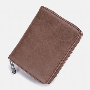 Kobiety Prawdziwa Skóra Rfid Anti-Theft Organ Design Milti-Card Slot Card Bag Card Holder Wallet