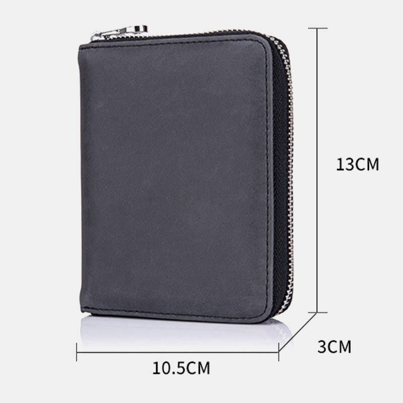 Kobiety Prawdziwa Skóra Rfid Anti-Theft Organ Design Milti-Card Slot Card Bag Card Holder Wallet