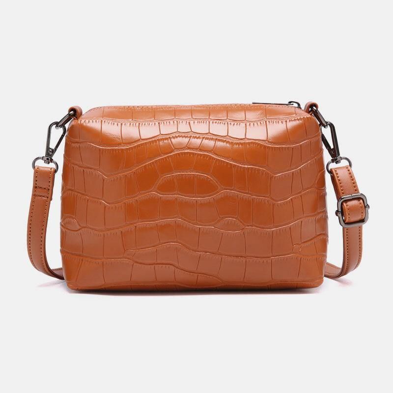 4 Szt. Vintage Croc Wytłoczony Portfel O Dużej Pojemności Kopertówka Torebka Torba Na Ramię Torba Crossbody