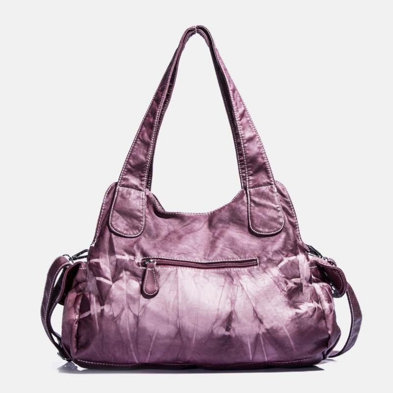 Angel Kiss Damskie Pu Leather Multi-Carry Solid Color Crossbody Bag Torba Na Ramię Torebka Na Ramię