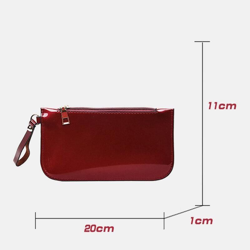 Kobiety 3 Sztuk Pu Skóra Wieloczęściowa Skóra Jednolity Kolor Torby Damskie Torebka Kopertówka Torba Crossbody