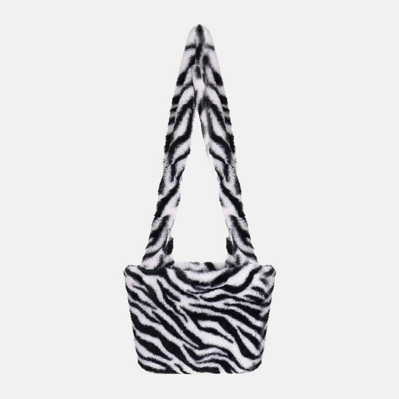 Kobiety Filc Tie-Dye Codzienne Moda Miękka Torebka Na Ramię Torba Na Ramię Crossbody