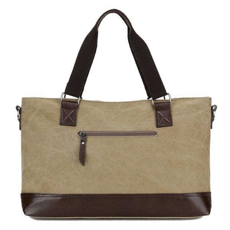 Mężczyźni Canvas Codzienne Shoulder Sling Bag Torebka Torba Podróżna