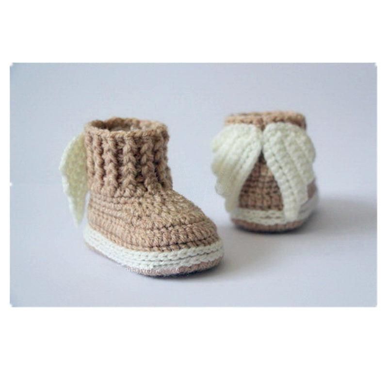 Angel Crochet Baby Soft Booties