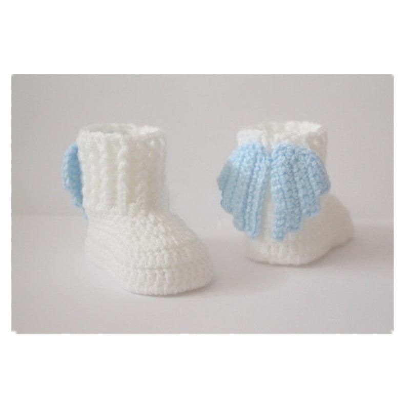 Angel Crochet Baby Soft Booties