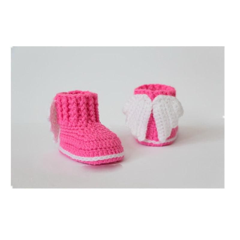 Angel Crochet Baby Soft Booties