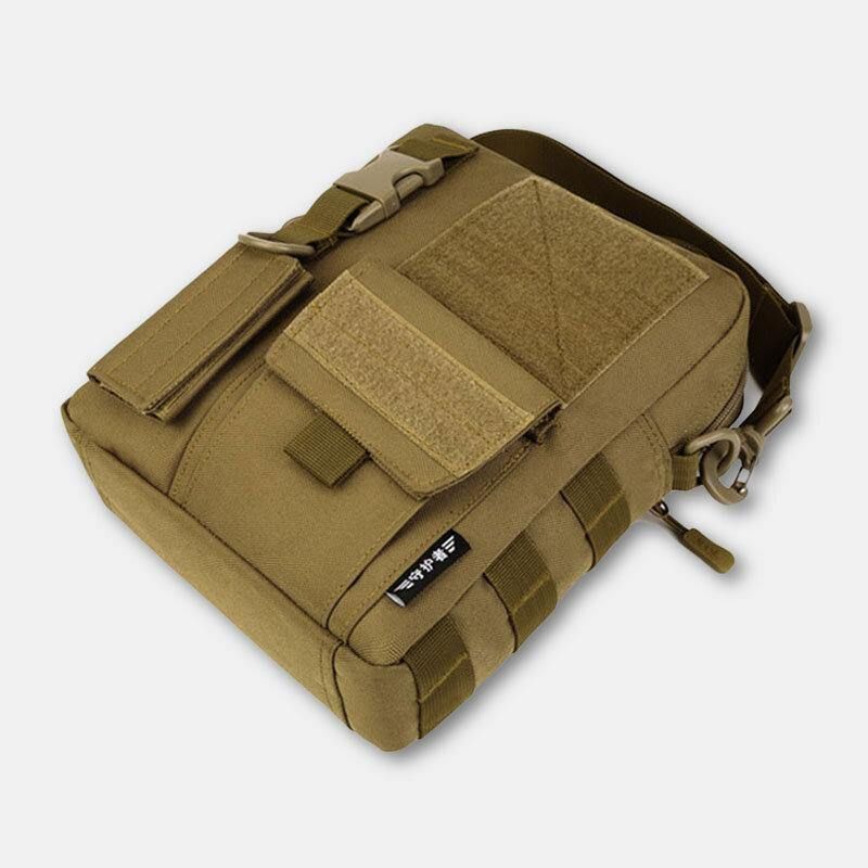 Mężczyźni Camo Pattern Wielofunkcyjna Torba Podróżna O Dużej Pojemności Na Zewnątrz Torba Taktyczna Crossbody Torba Na Ramię Torba Kwadratowa