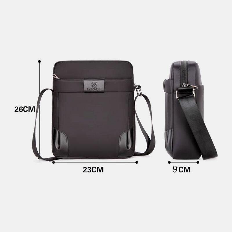 Męska Torba Na Ramię Oxford O Dużej Pojemności Business Codzienne Crossbody Bag