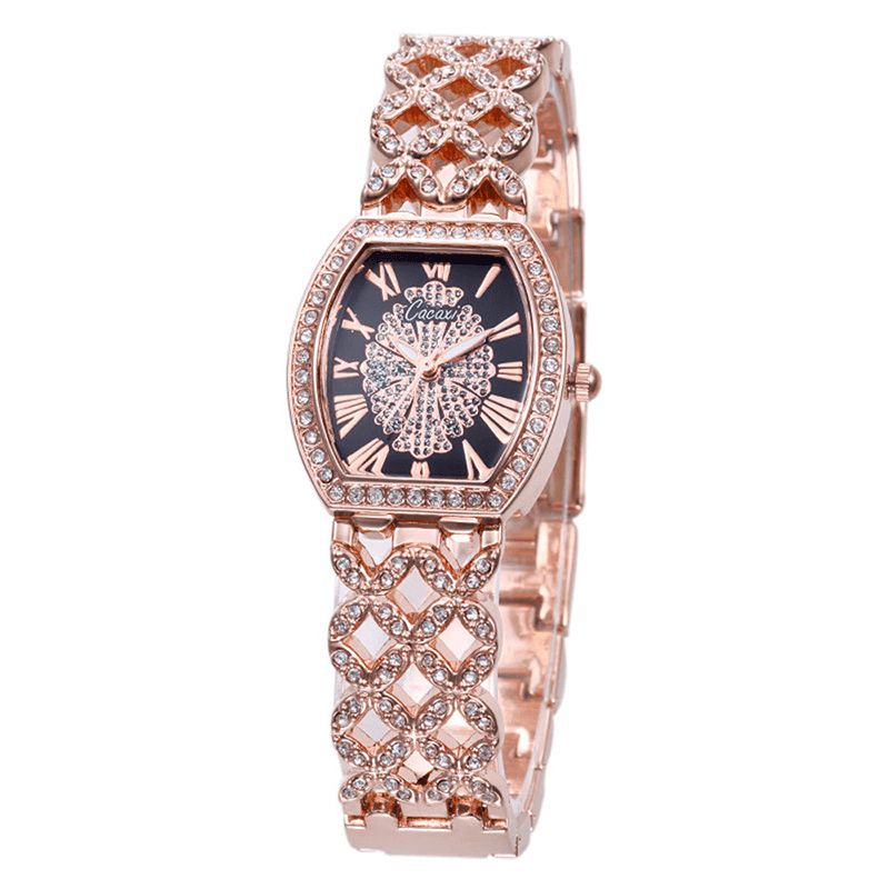 Cacaxi A131 Moda Light Luxury Hollow Diamond Damskie Quartz Watch