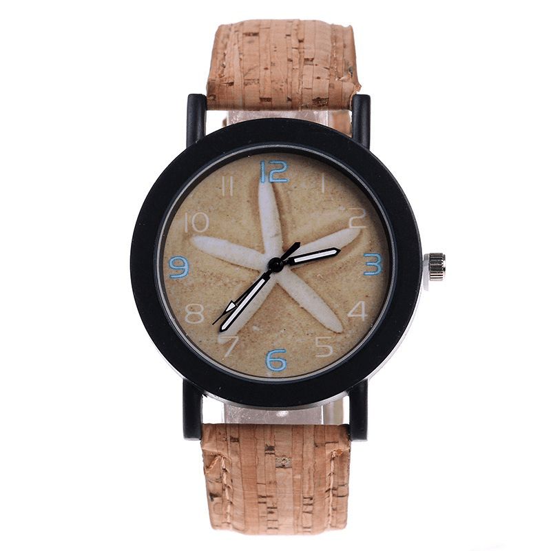 Fshion Damskie Zegarek Color Dial Retro Zegarek Kwarcowy