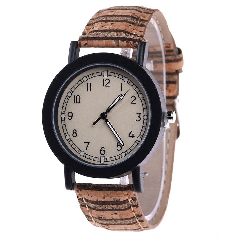 Fshion Damskie Zegarek Color Dial Retro Zegarek Kwarcowy