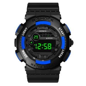 Honhx 82-66F Moda Sport Style Męskie Luminous Dsiplay Digital Watch