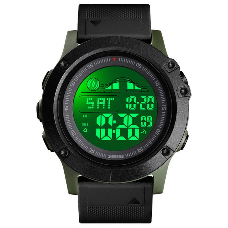 Skmei 1476 Duża Tarcza Wielofunkcyjny Chronograf Alarm Outdoor Sports Wodoodporny Męski Zegarek Cyfrowy Zegarek