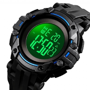 Skmei 1545 Alarm Chronograph Luminous 5Atm Sportowy Męski Zegarek Sportowy W Stylu Wojskowym