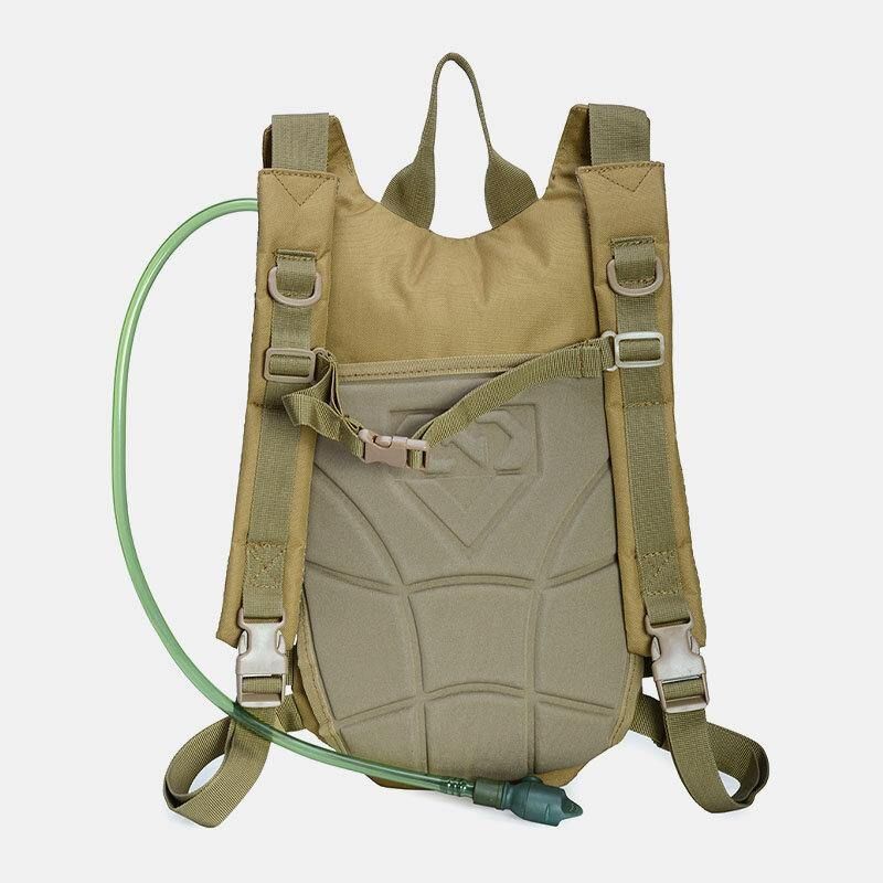 Mężczyźni Oxford Cloth Tactical Camouflage Outdoor Riding Wspinaczka Sport Water Bottele Pocket Backpack