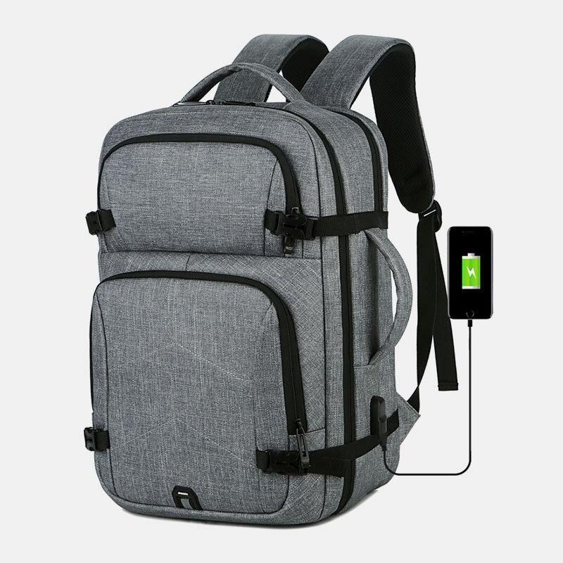 Męska Torba Na Laptopa O Dużej Pojemności Wodoodporna Torba Na Laptopa 16 Cali Business Outdoor Handbag Backpack