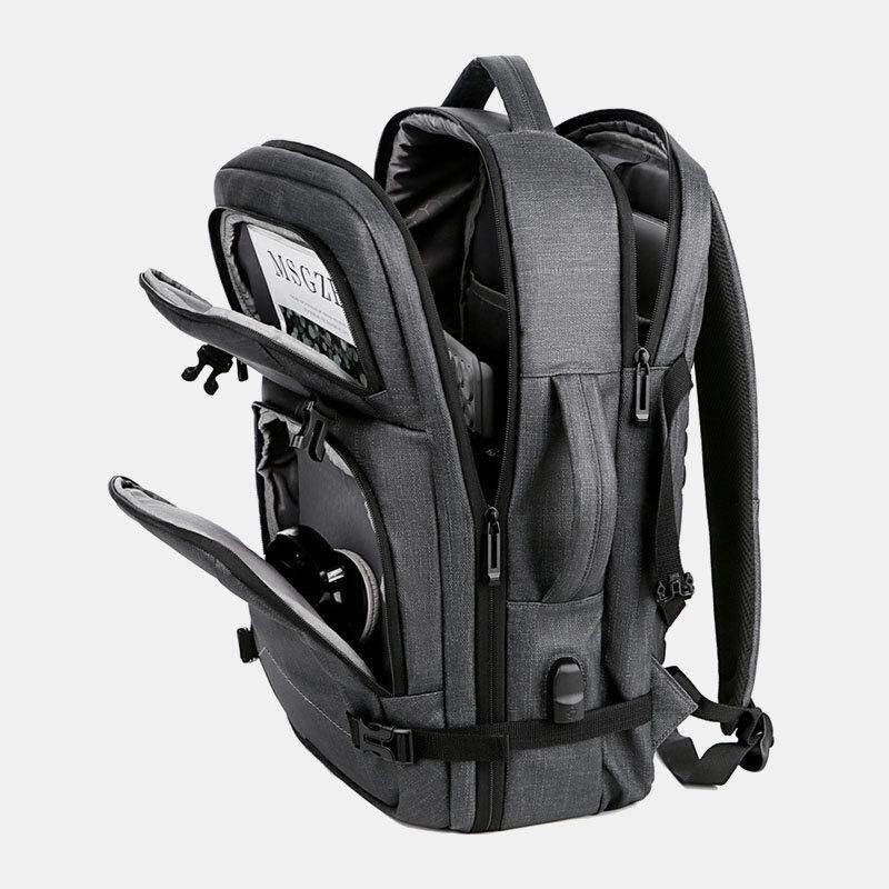 Męska Torba Na Laptopa O Dużej Pojemności Wodoodporna Torba Na Laptopa 16 Cali Business Outdoor Handbag Backpack