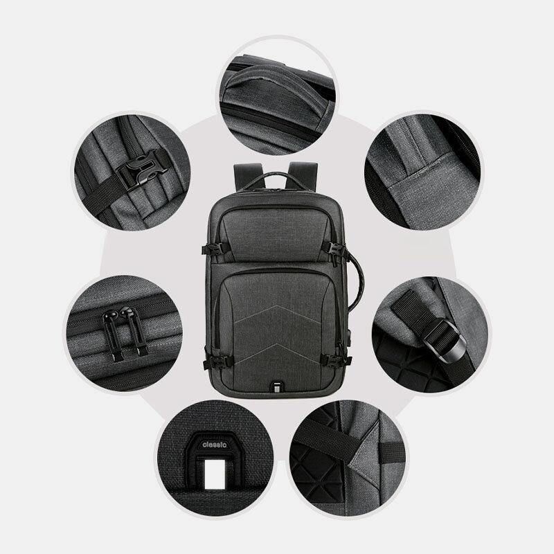 Męska Torba Na Laptopa O Dużej Pojemności Wodoodporna Torba Na Laptopa 16 Cali Business Outdoor Handbag Backpack