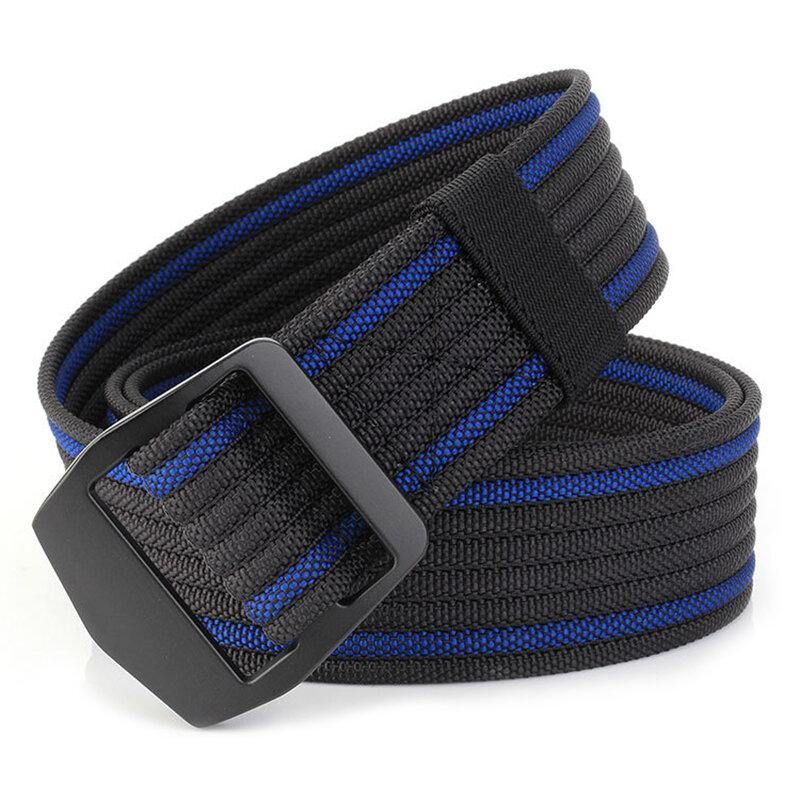 120 Cm Męski Elastyczny Pleciony Splot Nylonowe Paski Wojskowe Outdoor Sport Tactical Belt