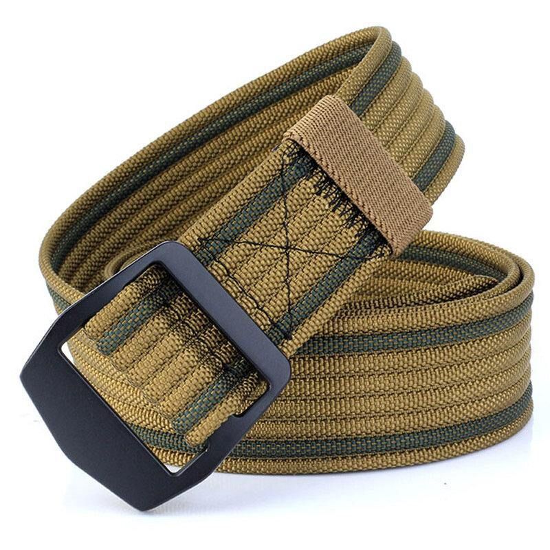 120 Cm Męski Elastyczny Pleciony Splot Nylonowe Paski Wojskowe Outdoor Sport Tactical Belt