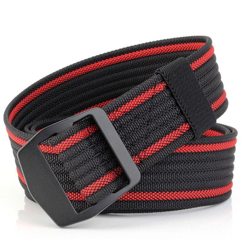 120 Cm Męski Elastyczny Pleciony Splot Nylonowe Paski Wojskowe Outdoor Sport Tactical Belt