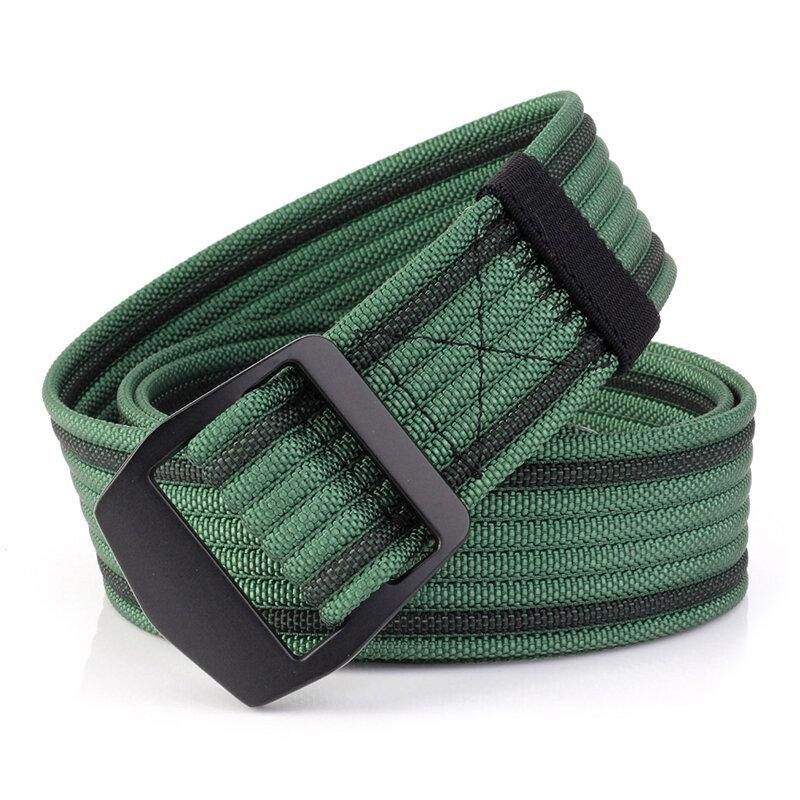 120 Cm Męski Elastyczny Pleciony Splot Nylonowe Paski Wojskowe Outdoor Sport Tactical Belt