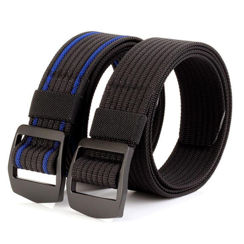 120 Cm Męski Elastyczny Pleciony Splot Nylonowe Paski Wojskowe Outdoor Sport Tactical Belt