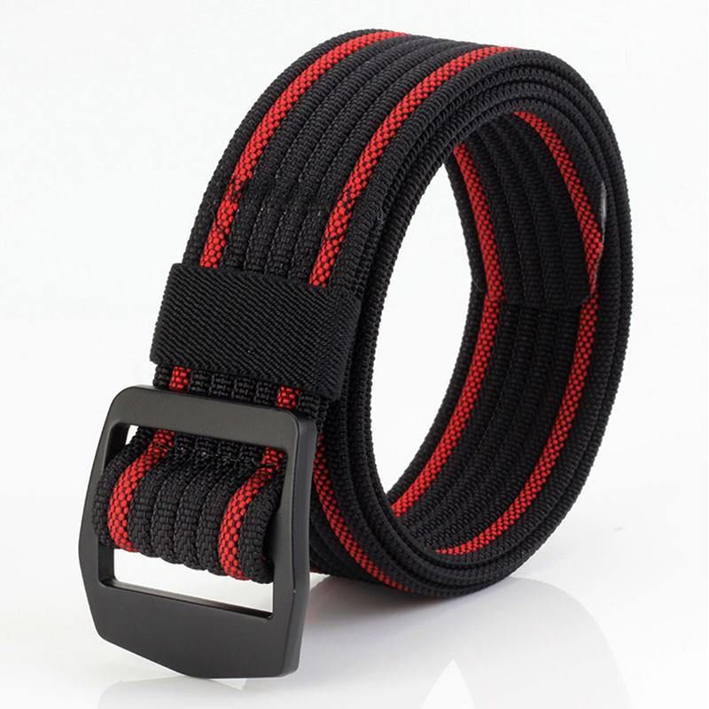 120 Cm Męski Elastyczny Pleciony Splot Nylonowe Paski Wojskowe Outdoor Sport Tactical Belt