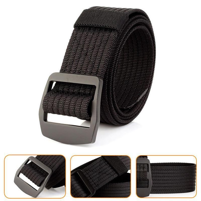 120 Cm Męski Elastyczny Pleciony Splot Nylonowe Paski Wojskowe Outdoor Sport Tactical Belt