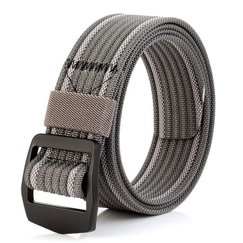 120 Cm Męski Elastyczny Pleciony Splot Nylonowe Paski Wojskowe Outdoor Sport Tactical Belt