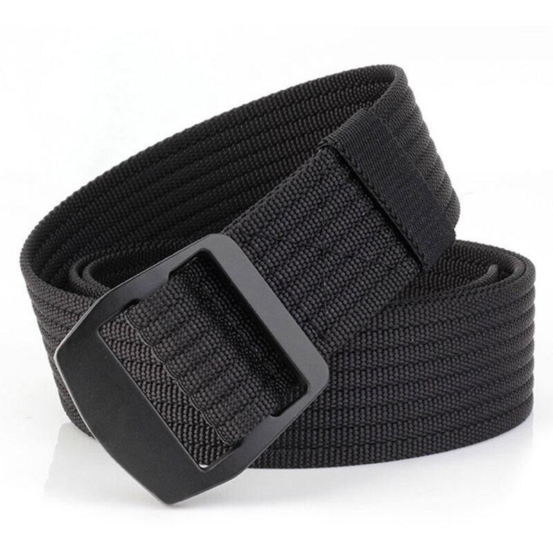 120 Cm Męski Elastyczny Pleciony Splot Nylonowe Paski Wojskowe Outdoor Sport Tactical Belt