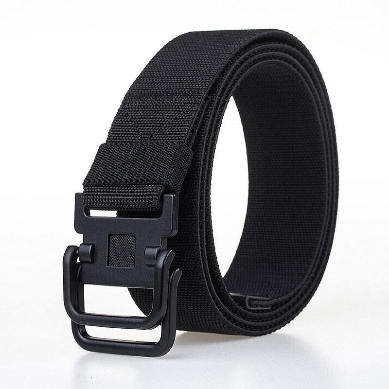 Męski Pasek Z Klamrą Płócienny Sport Trwałe Spodnie Strip Outdoor Wild Codzienne Belt