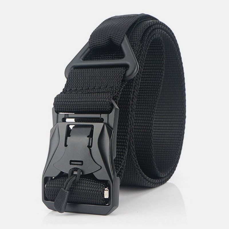 Męskie Nylonowe Plecione 125Cm Magnes Quick Release Buckle Wielofunkcyjne Outdoor Military Training Pasy Taktyczne