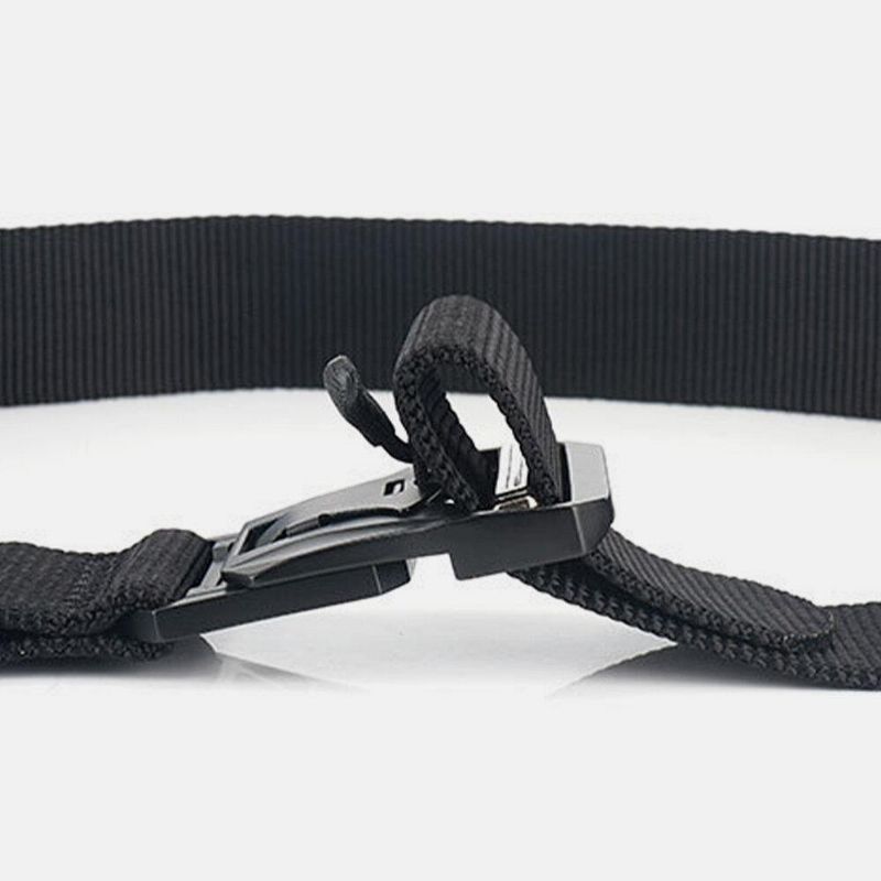 Męskie Nylonowe Plecione 125Cm Magnes Quick Release Buckle Wielofunkcyjne Outdoor Military Training Pasy Taktyczne