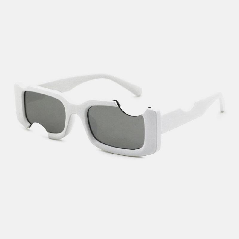 Unisex Nieregularna Kwadratowa Ramka Nie Pełna Ramka Ochrona Uv Moda Specjalne Okulary Przeciwsłoneczne