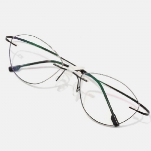 Unisex Soft Border Okulary Cat Eye Fine Border Reading