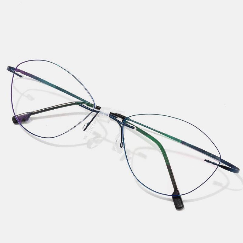 Unisex Soft Border Okulary Cat Eye Fine Border Reading