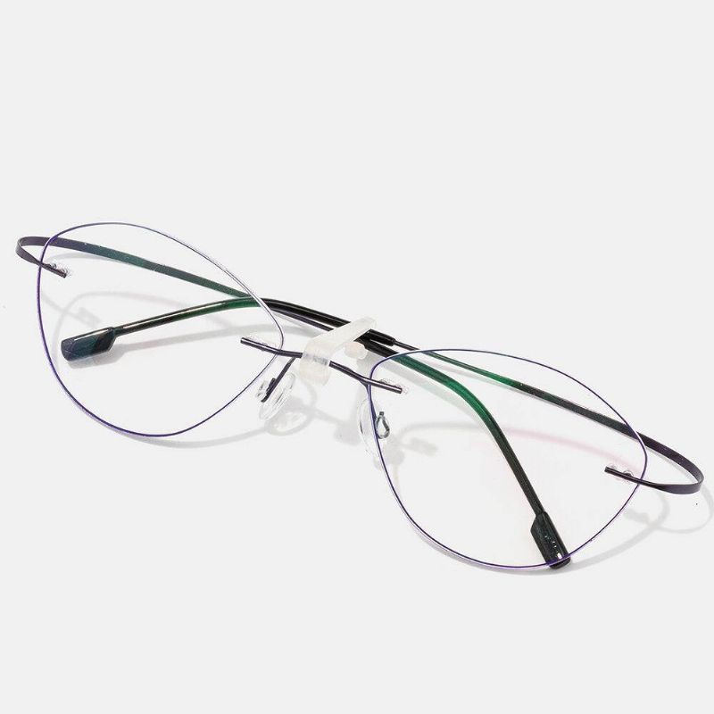 Unisex Soft Border Okulary Cat Eye Fine Border Reading