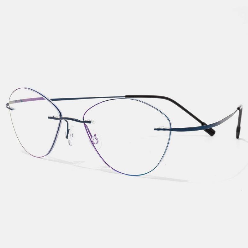 Unisex Soft Border Okulary Cat Eye Fine Border Reading