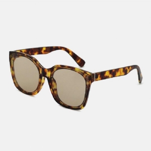 Unisex Tortoiseshell Oval Full Frame Codzienne Spolaryzowane Okulary Przeciwsłoneczne Z Ochroną Przed Promieniowaniem Uv