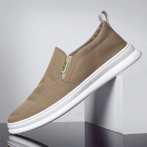 Mężczyźni Ice Silk Cloth Oddychające Buty Do Jazdy Slip On Skate Sneakers