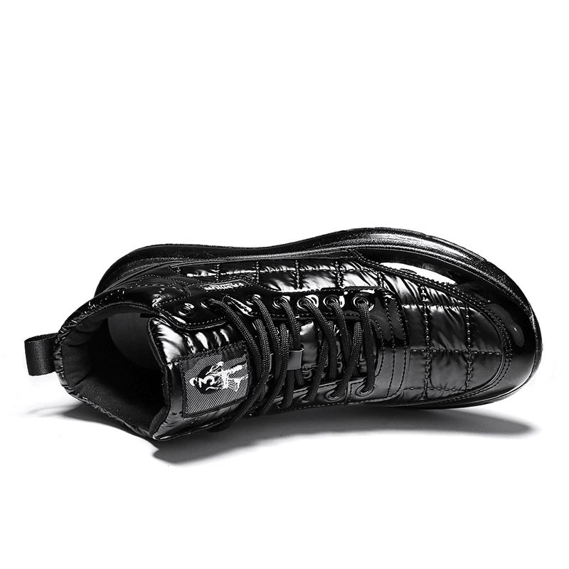 Mężczyźni Outdoor Parasol Cloth Ciepłe Antypoślizgowe Codzienne High Top Sport Shoes